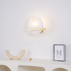 Savion Wall Lamp Alabaster Moon Horizon
