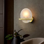Savion Wall Lamp Alabaster Moon Horizon