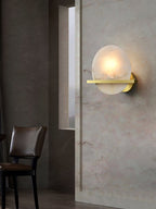 Savion Wall Lamp Alabaster Moon Horizon