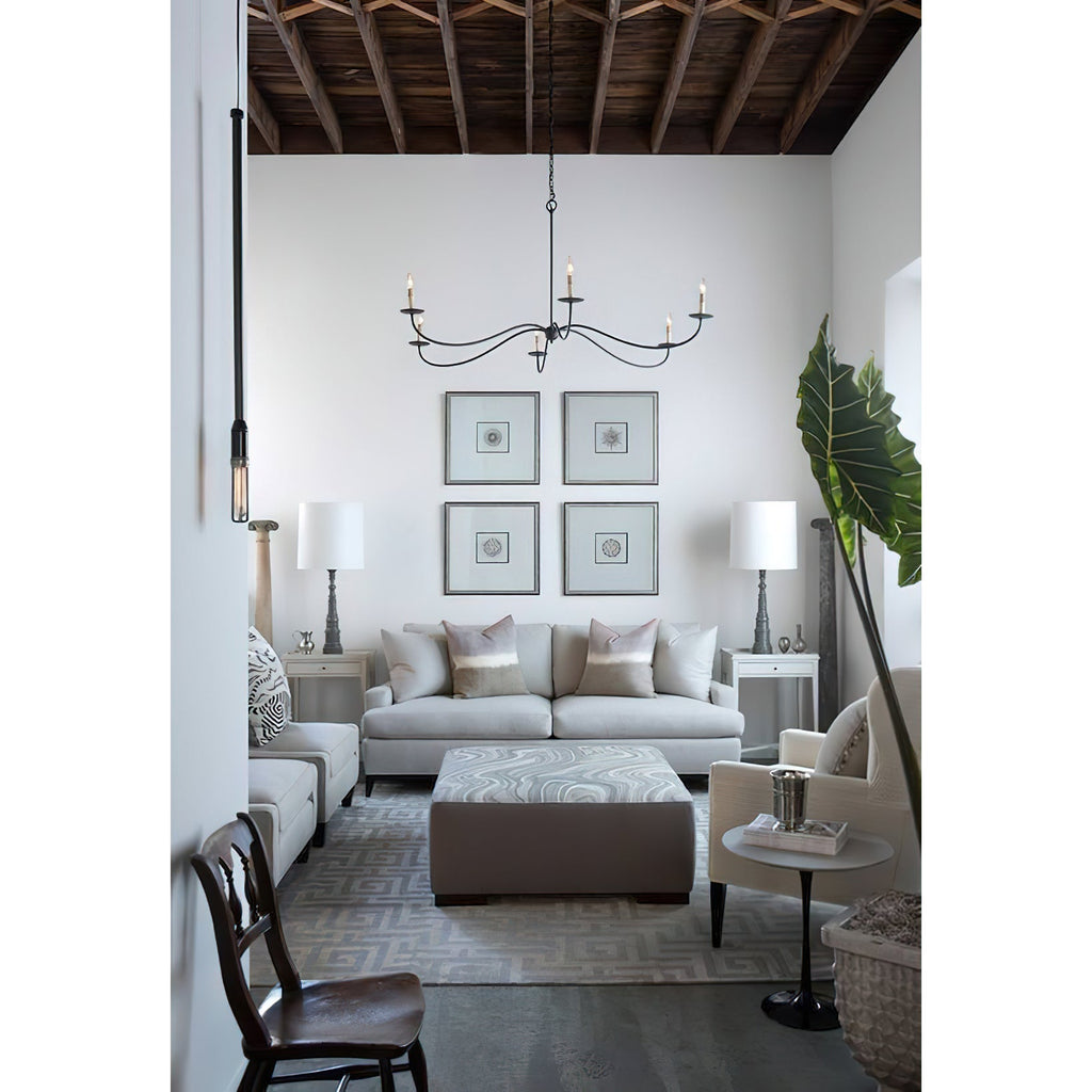Varese Chandelier 6-Light Candle