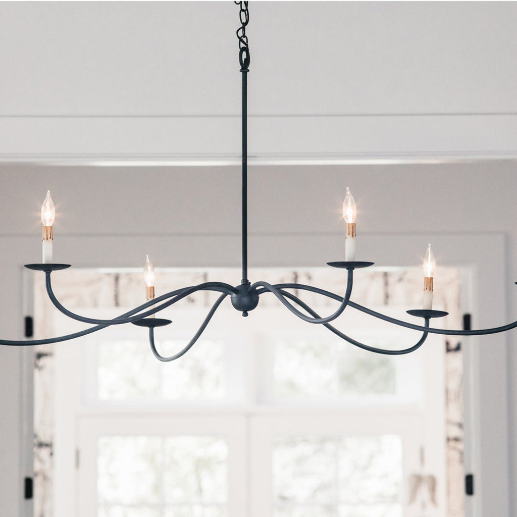 Alfred Chandeliers Candle-style Farmhouse
