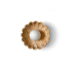 Ritta Wall Lamp Scalloped Travertine Shell