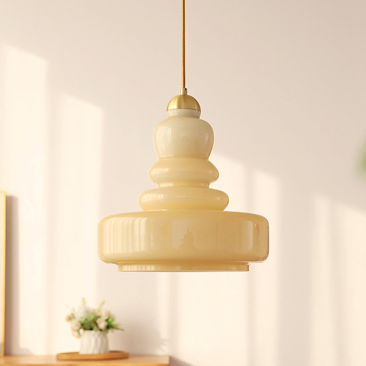 Candy French Pendant Light Glass