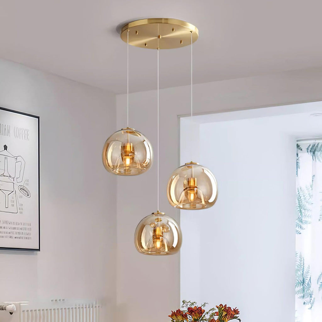 Avola  Glass  Pendant Light