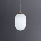 Esolisra Pendant Light in Alabaster Minimalist - Kingsley Beaumont