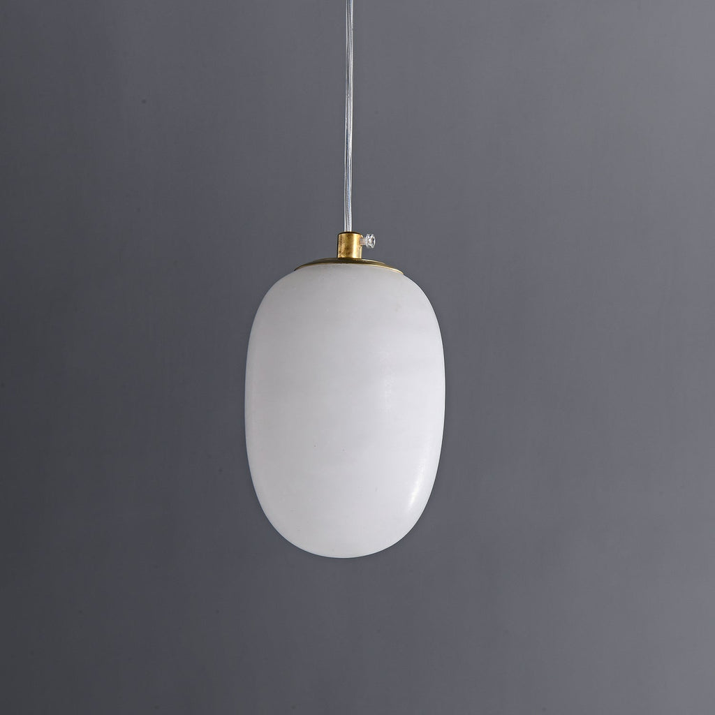 Esolisra Pendant Light in Alabaster Minimalist - Kingsley Beaumont