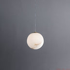Esolisra Minimalist Alabaster Pendant Light