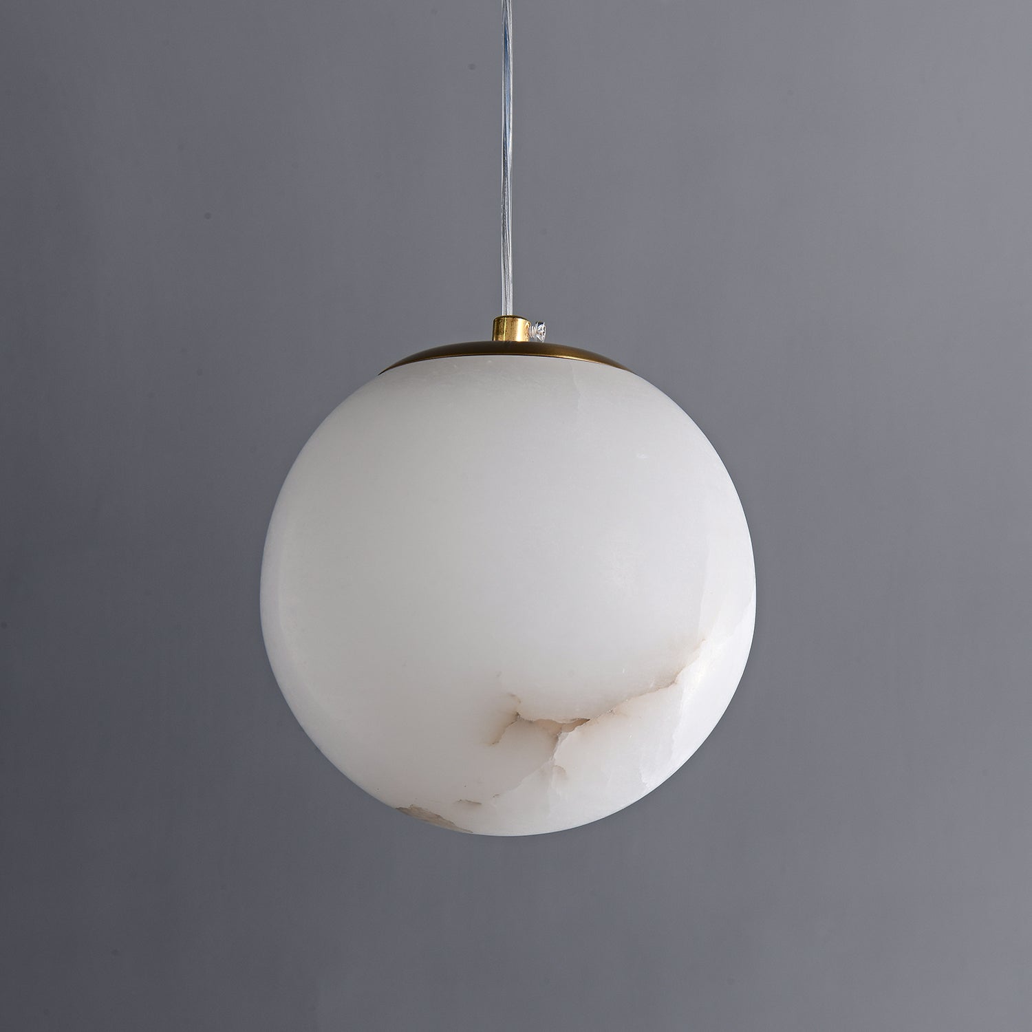 Esolisra Pendant Light in Alabaster Minimalist - Kingsley Beaumont