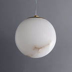 Esolisra Minimalist Alabaster Pendant Light
