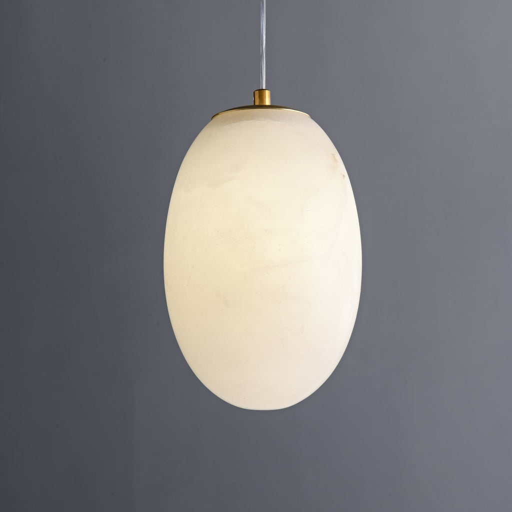 Esolisra Pendant Light in Alabaster Minimalist - Kingsley Beaumont