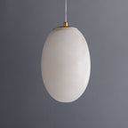 Esolisra Pendant Light in Alabaster Minimalist - Kingsley Beaumont