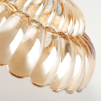 Arisha Modern Umbrella Glass Flush Mount Ceiling Light