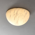 Visoliel Minimalist Alabaster Ceiling Light