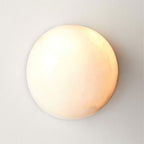 Visoliel Minimalist Alabaster Ceiling Light
