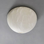 Visoliel Minimalist Alabaster Ceiling Light