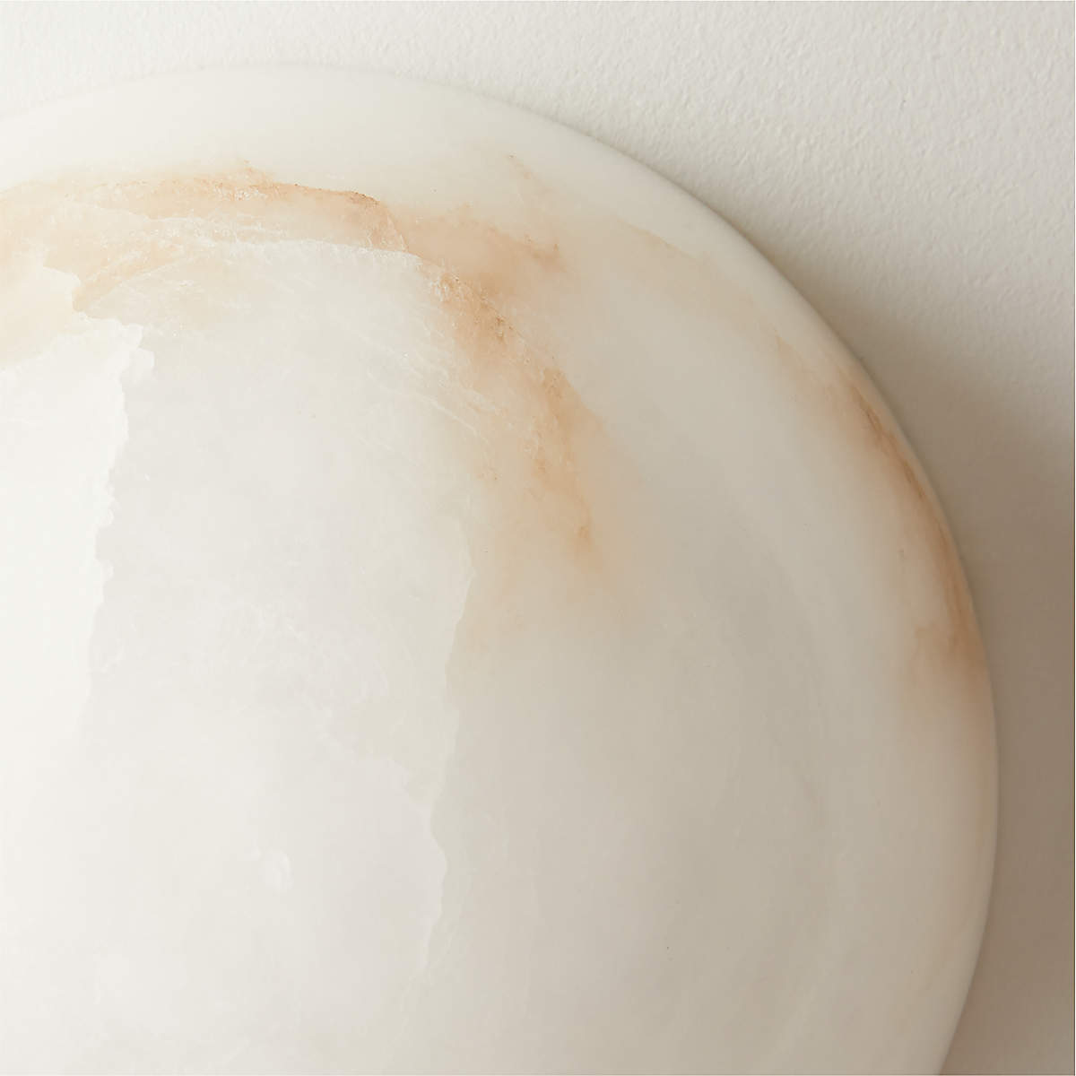 Visoliel Minimalist Alabaster Ceiling Light