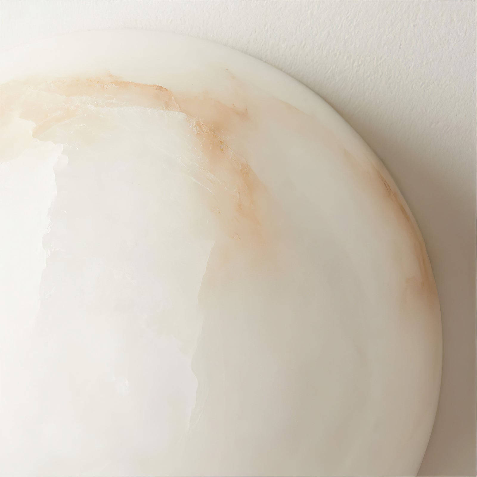 Visoliel Minimalist Alabaster Ceiling Light