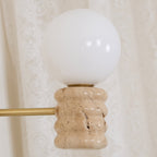 Calenne  Wall Lamp Travertine