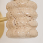 Calenne  Wall Lamp Travertine