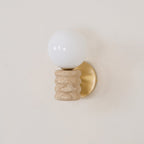 Calenne  Wall Lamp Travertine