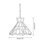 Rose Pendant Lights Glass