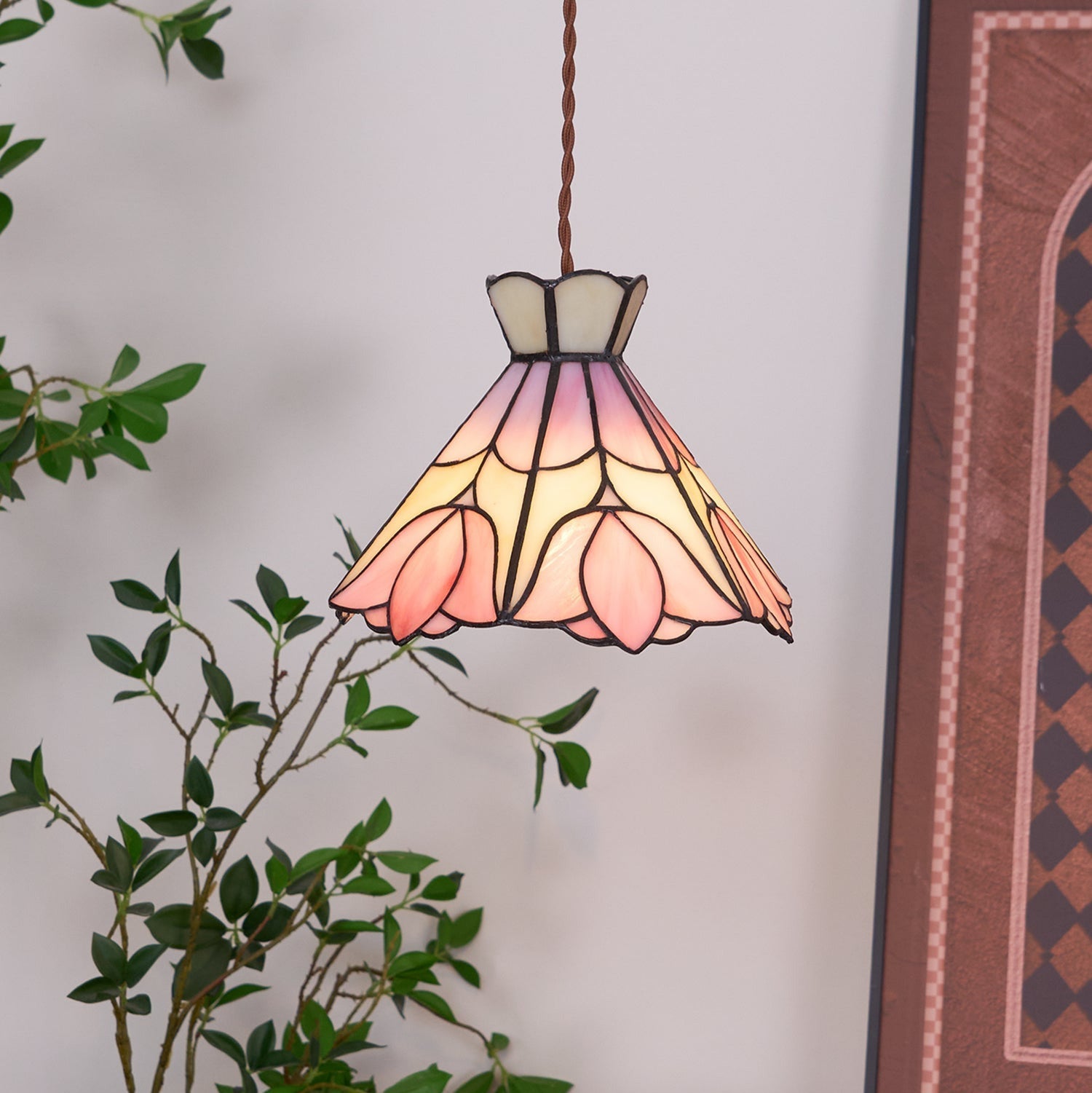 Rose Pendant Lights Glass