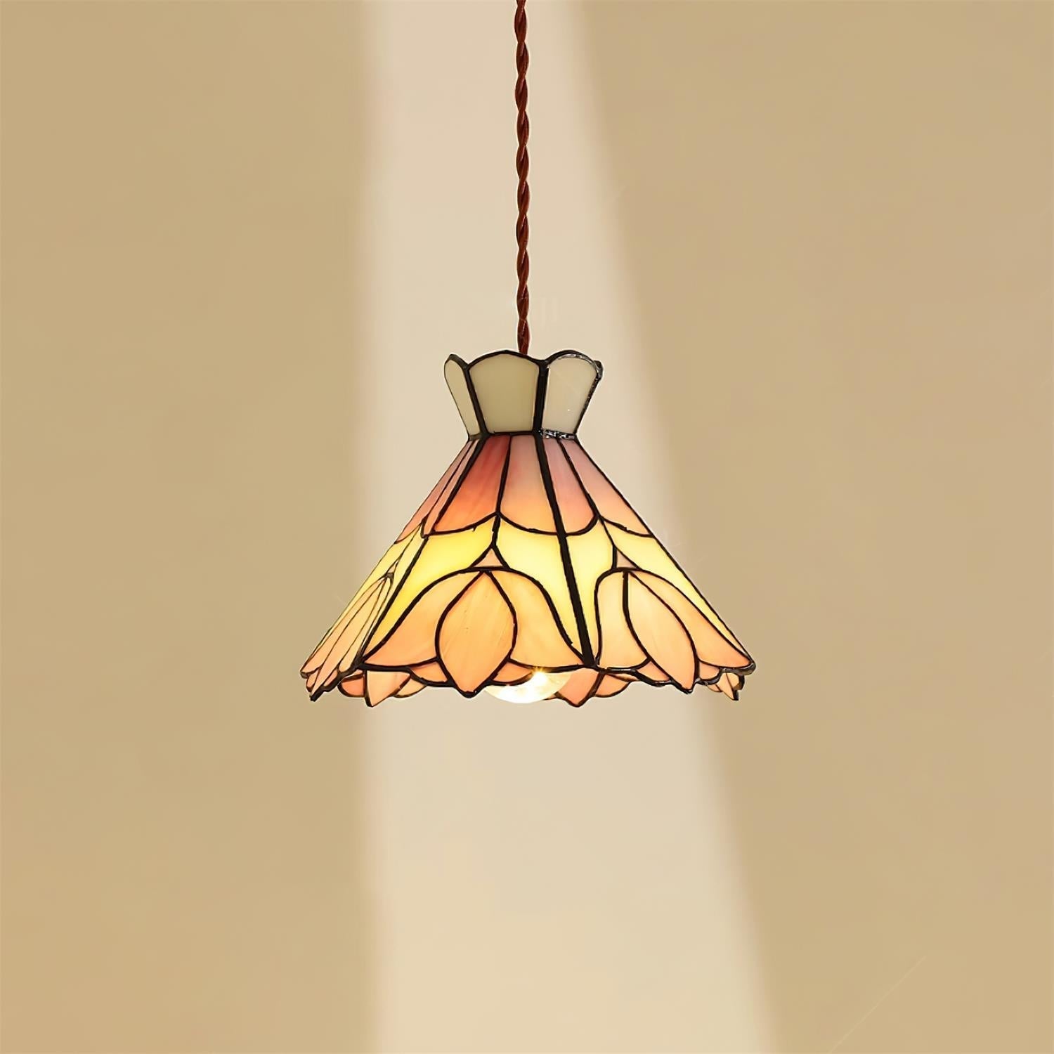 Rose Pendant Lights Glass