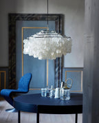 Elios Elegant Capiz Shell Chandelier