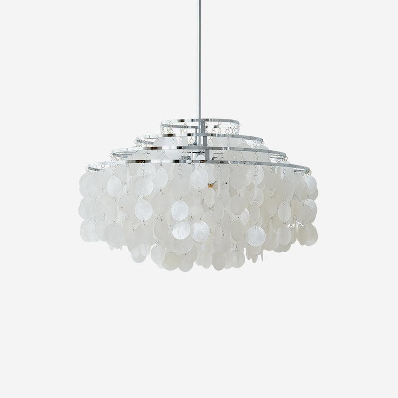 Elios Elegant Capiz Shell Chandelier