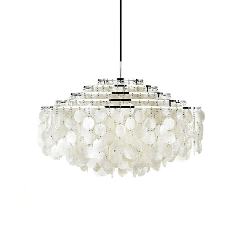 Elios Elegant Capiz Shell Chandelier