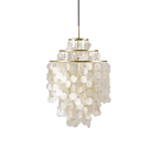 Elios Elegant Capiz Shell Chandelier