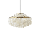 Elios Elegant Capiz Shell Chandelier