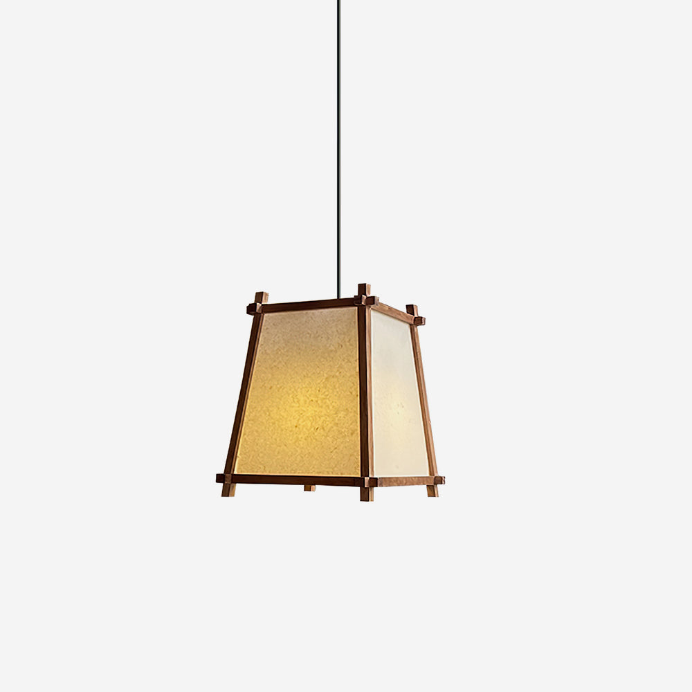 Calira  Pendant Light Fabric Geometric