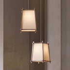 Calira  Pendant Light Fabric Geometric