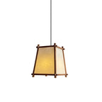 Calira  Pendant Light Fabric Geometric