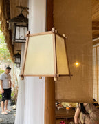 Calira  Pendant Light Fabric Geometric