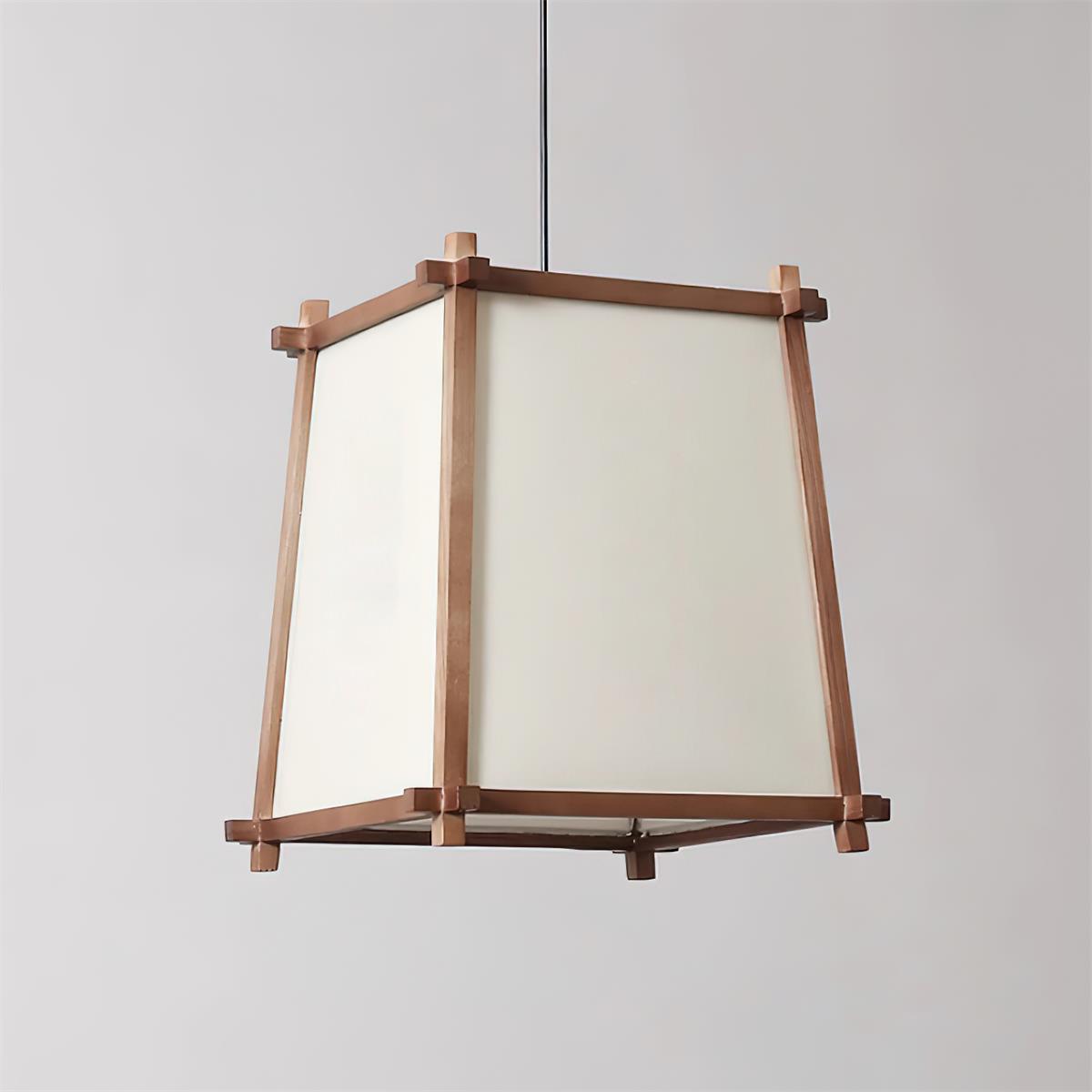 Calira  Pendant Light Fabric Geometric