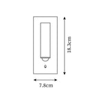 Side Switched LED Wall Lamp