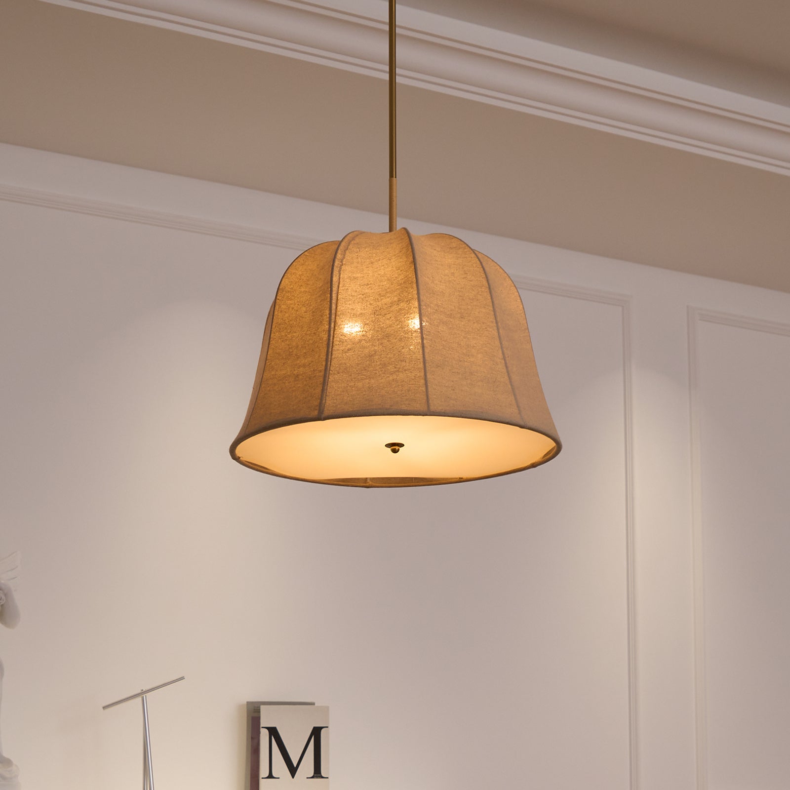 Tala Pendant Light Bell Fabric Line