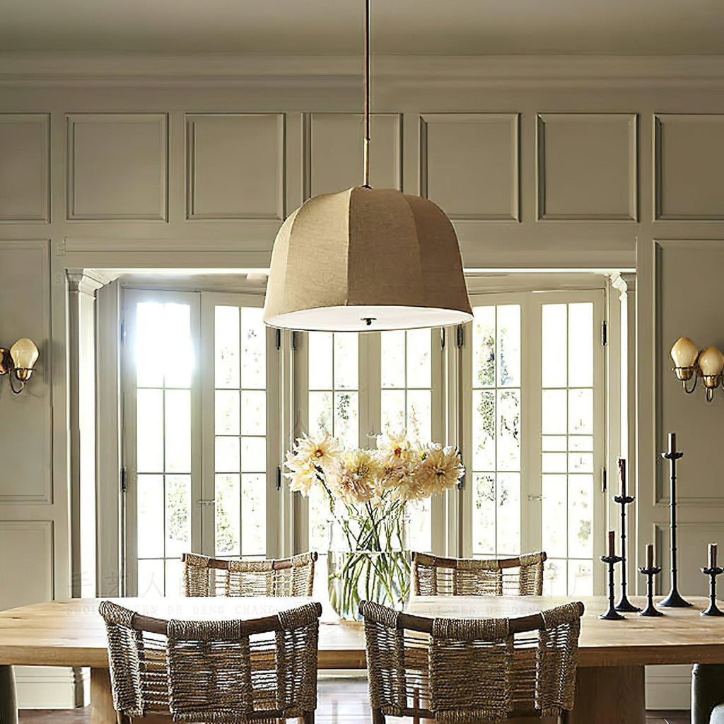 Tala Pendant Light Bell Fabric Line