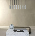 Nyxara Cluster Alabaster Pendant Light Staircase
