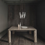 Nyxara Cluster Alabaster Pendant Light Staircase