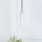 Nyxara Cluster Alabaster Pendant Light Staircase