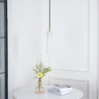 Nyxara Cluster Alabaster Pendant Light Staircase