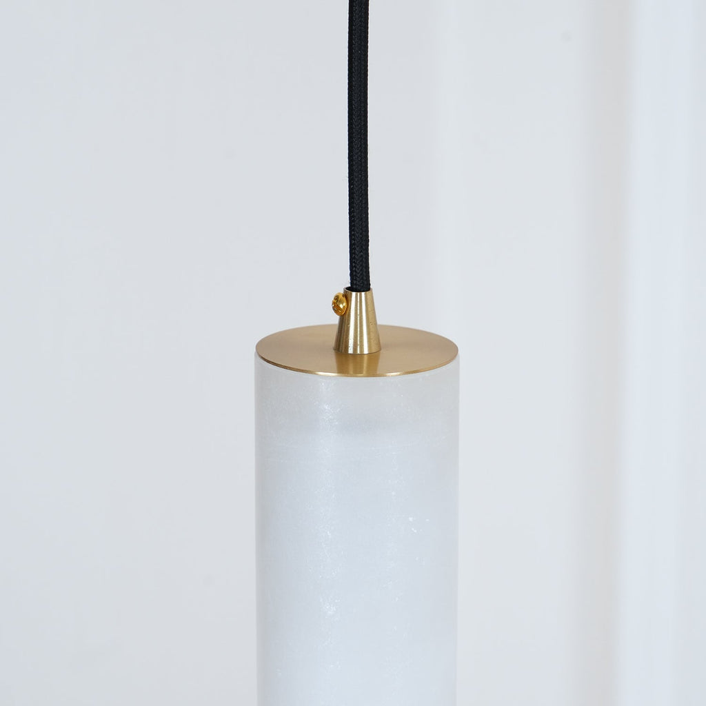 Nyxara Cluster Alabaster Pendant Light Staircase