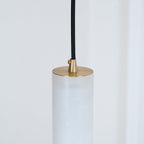 Nyxara Cluster Alabaster Pendant Light Staircase