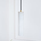 Nyxara Cluster Alabaster Pendant Light Staircase