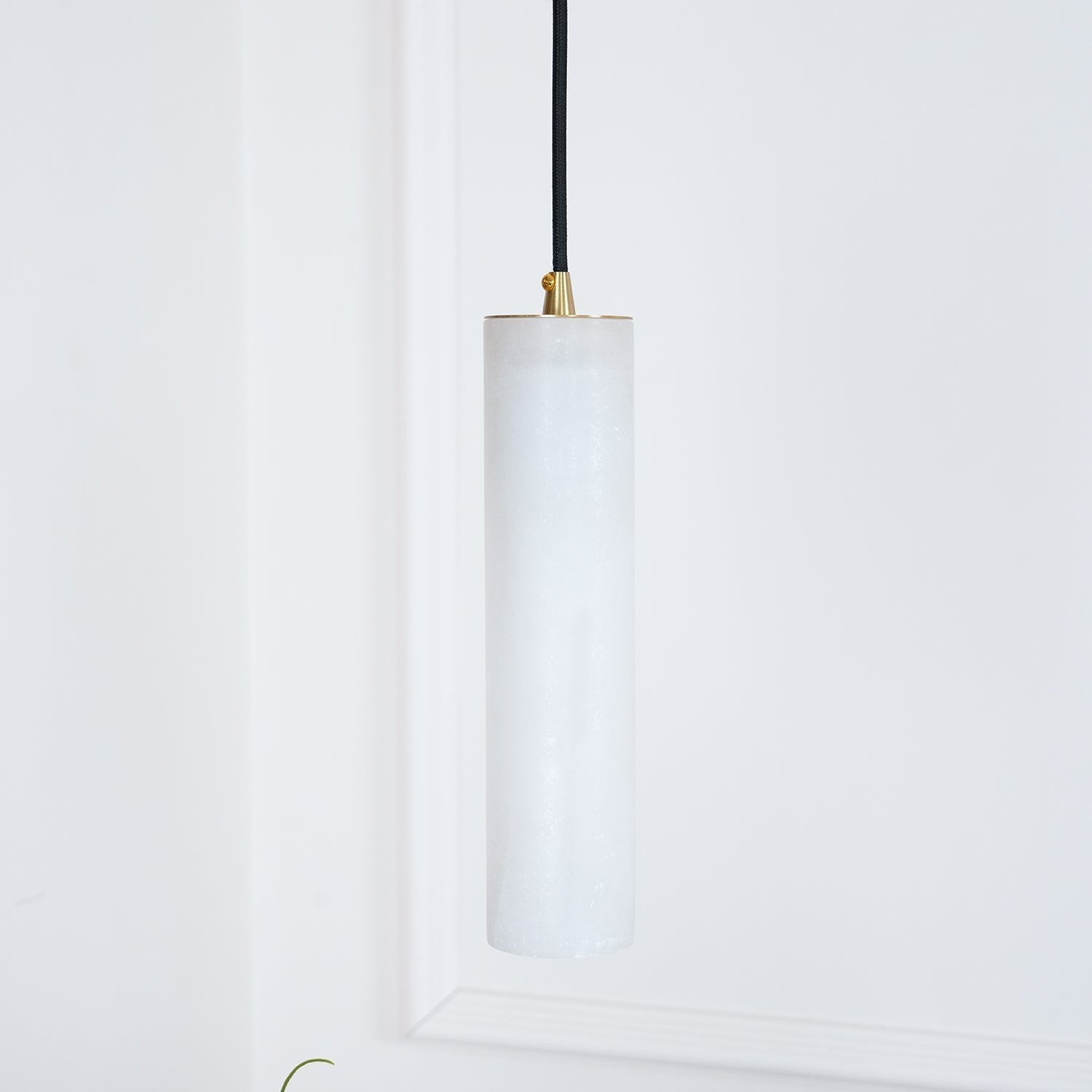 Nyxara Cluster Alabaster Pendant Light Staircase
