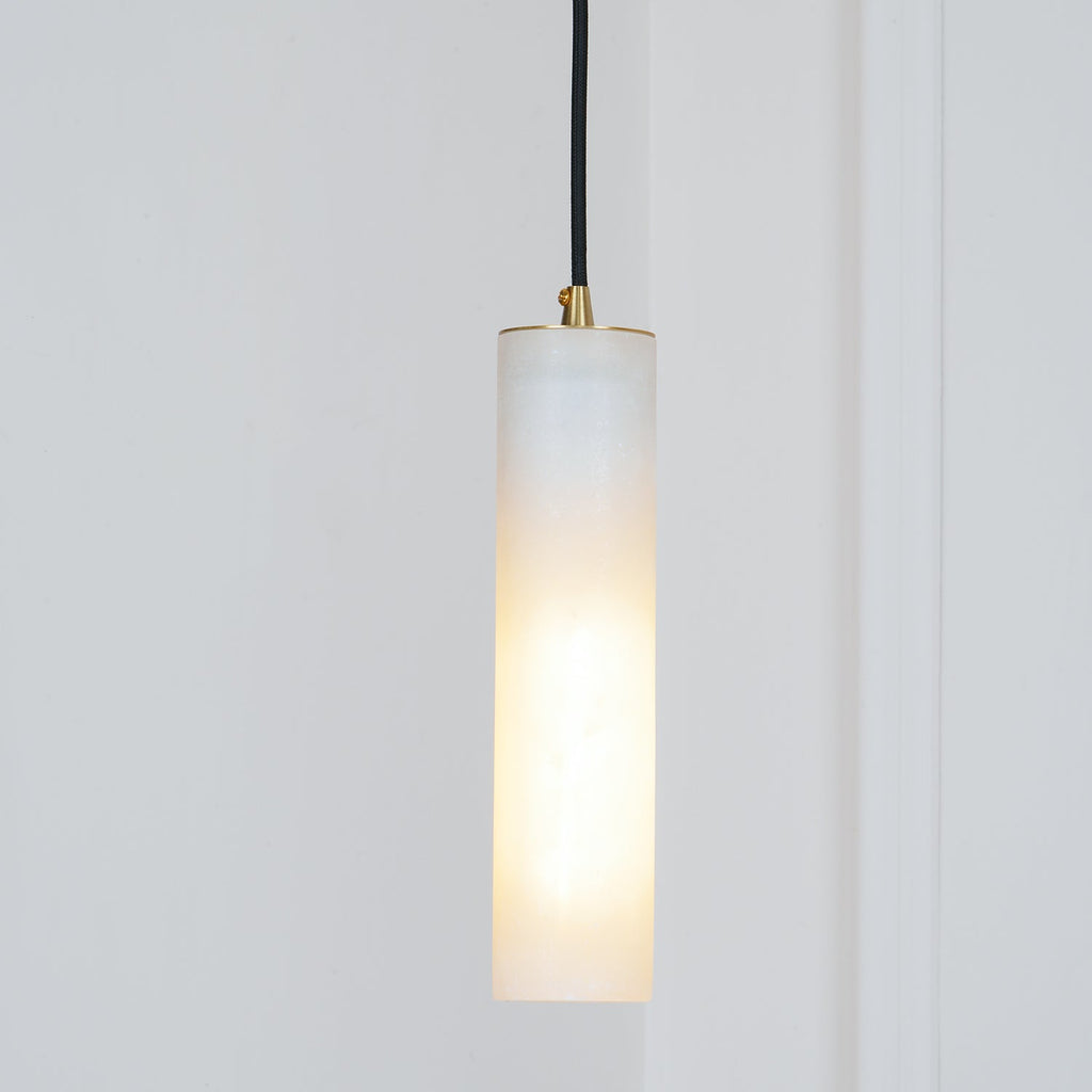 Nyxara Cluster Alabaster Pendant Light Staircase