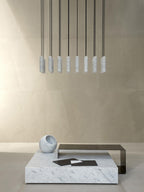 Nyxara Cluster Alabaster Pendant Light Staircase